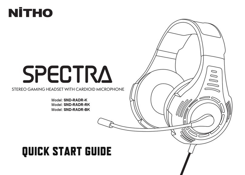 Nitho SPECTRA SND-RADR-K quick start guide