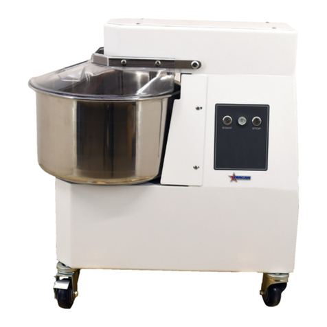 Omcan MX-IT-0020-F User manual