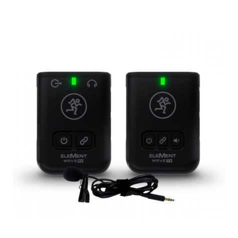 Mackie EleMent Wave quick start guide Mackie EleMent Wave quick start guide