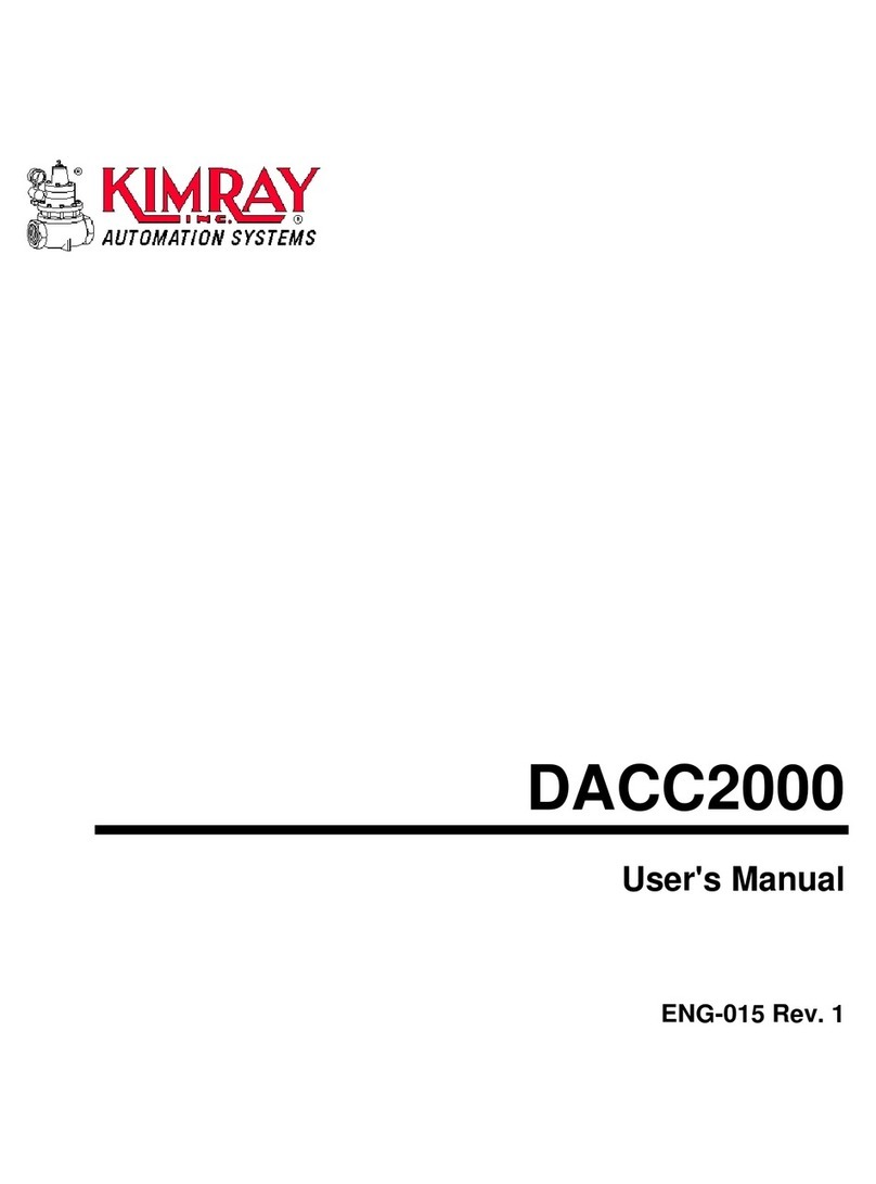 Kimray DACC2000 user manual