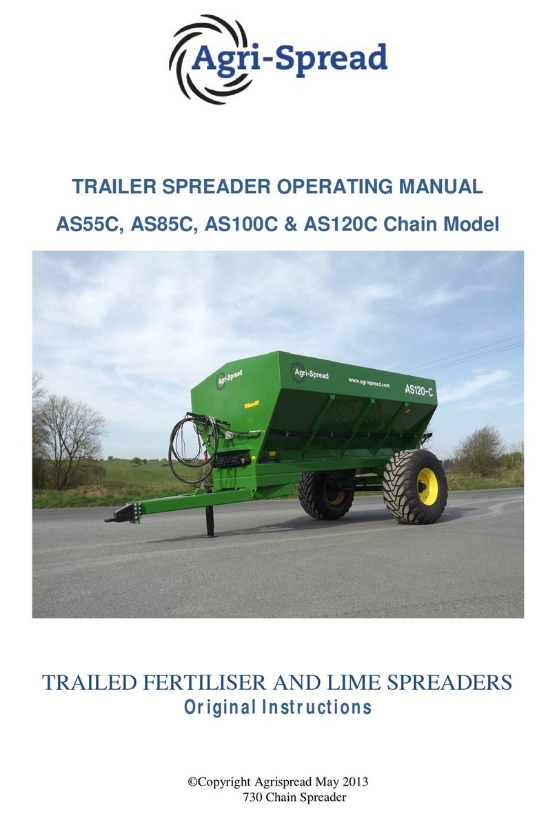 Agri-Spread Chain AS55C User manual