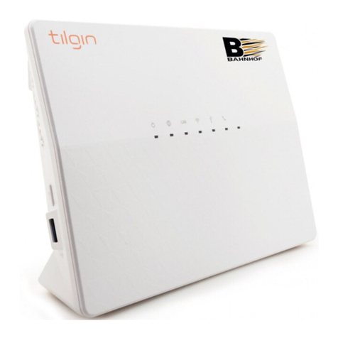 Bredband2 Tilgin HG2501 installation guide