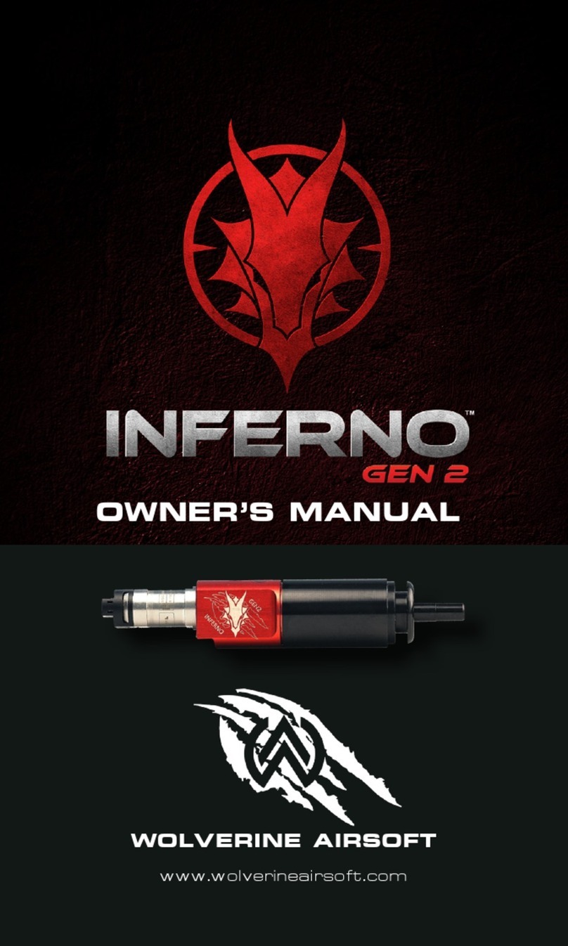 Wolverine Airsoft INFERNO GEN 2 owner's manual
