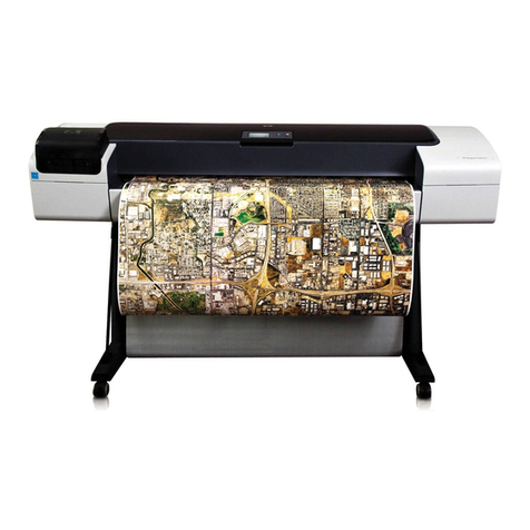 HP Designjet T1200 series User manual HP Designjet T1200 series User manual