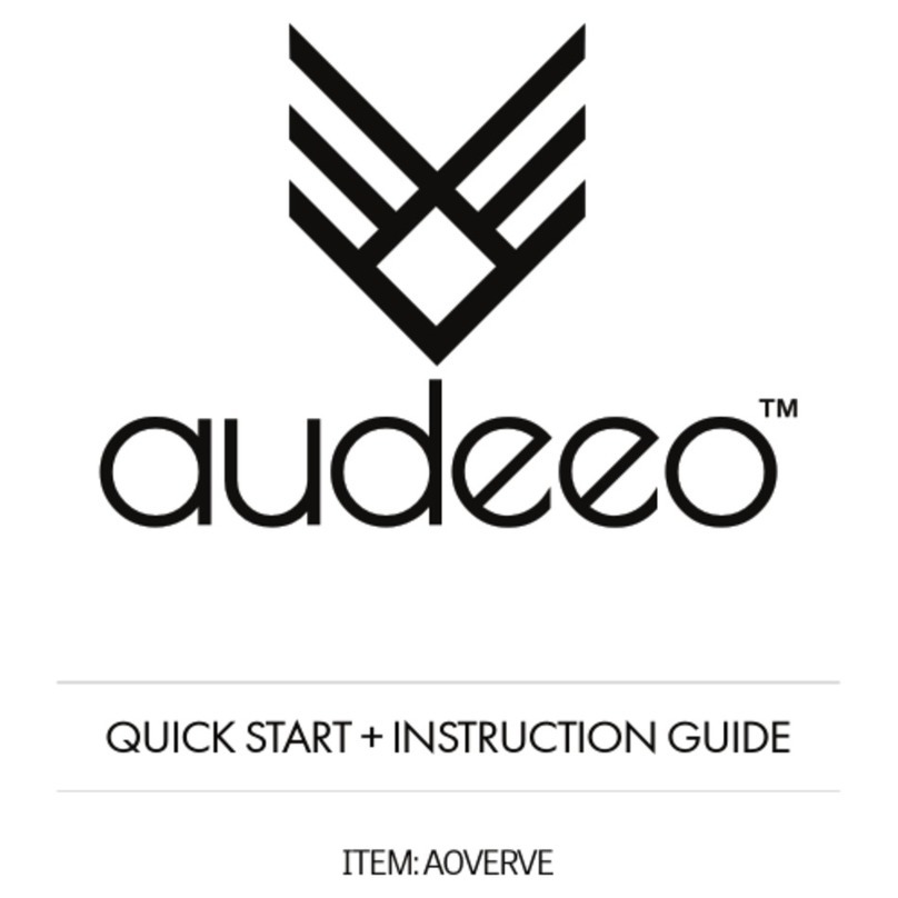 audeeo AOVERVE User manual