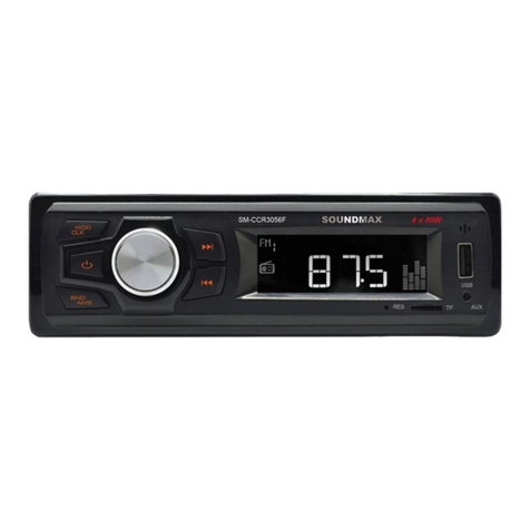 SoundMax SM-CCR3056F instruction manual