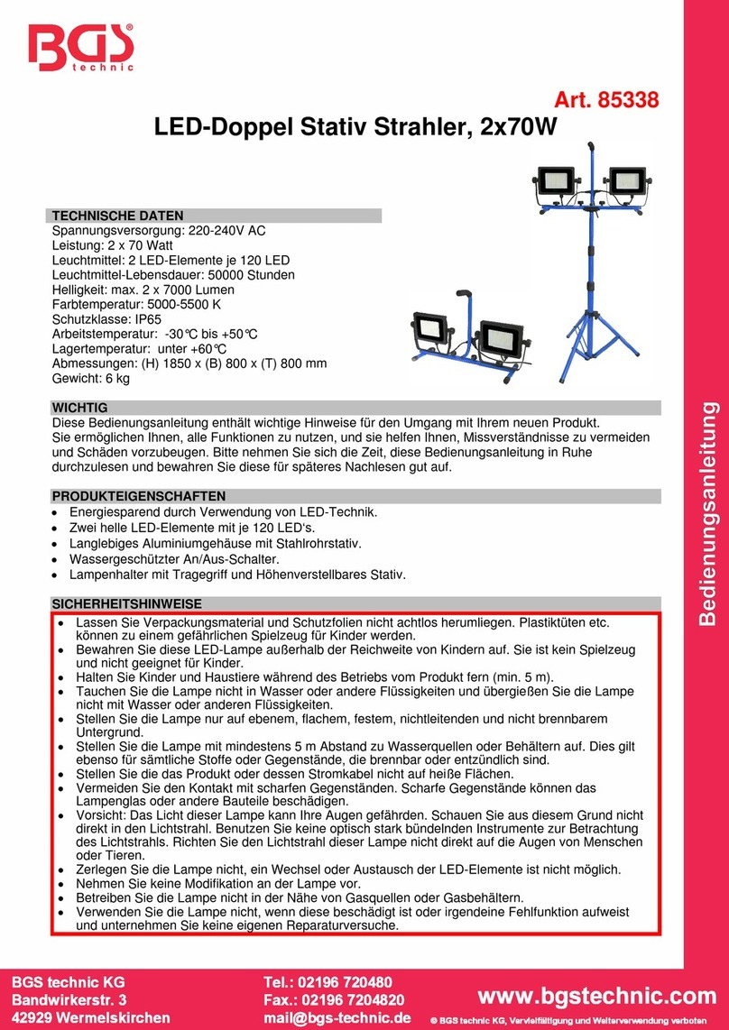 BGS technic 85338 instruction manual