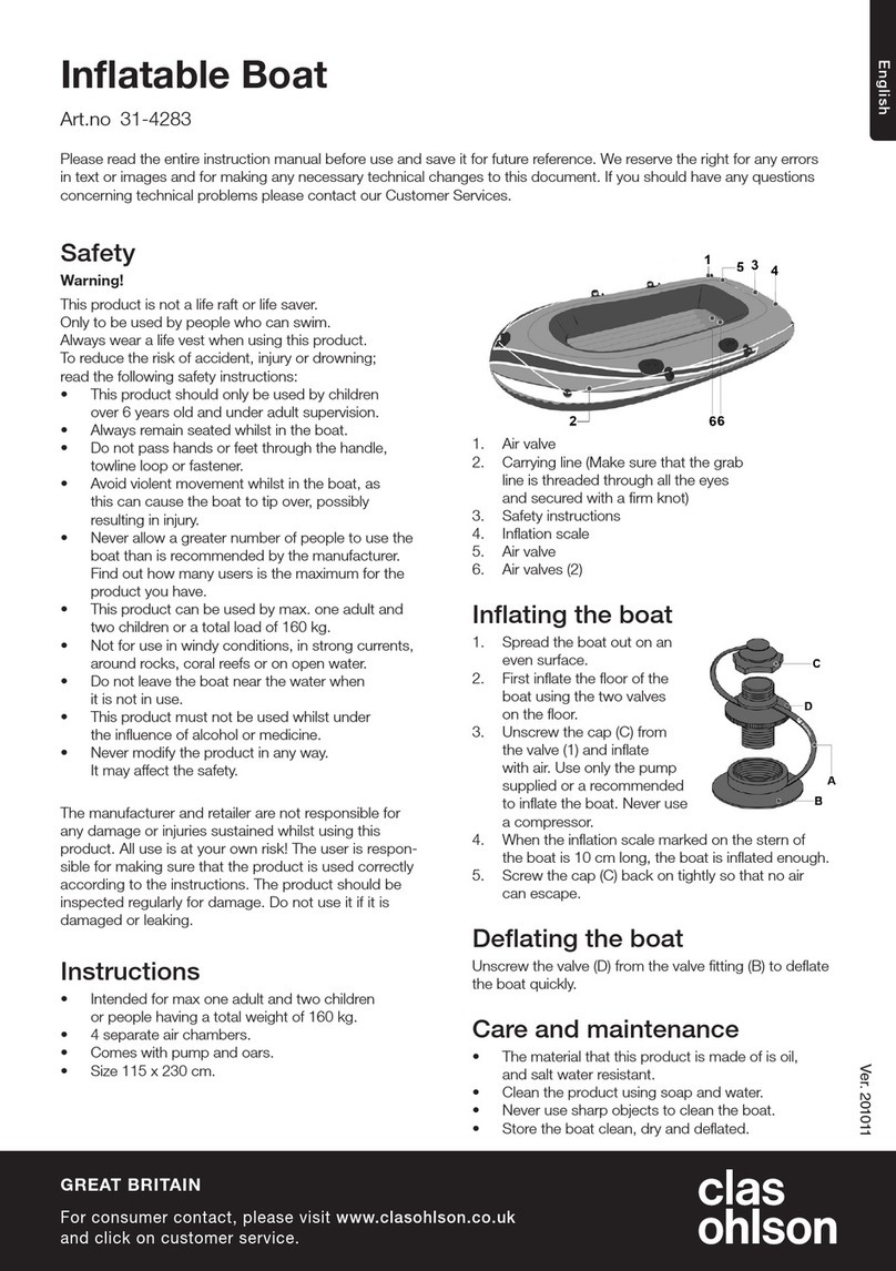 Clas Ohlson 31-4283 instruction manual