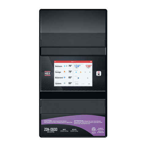 HBX ZON-0600 User manual