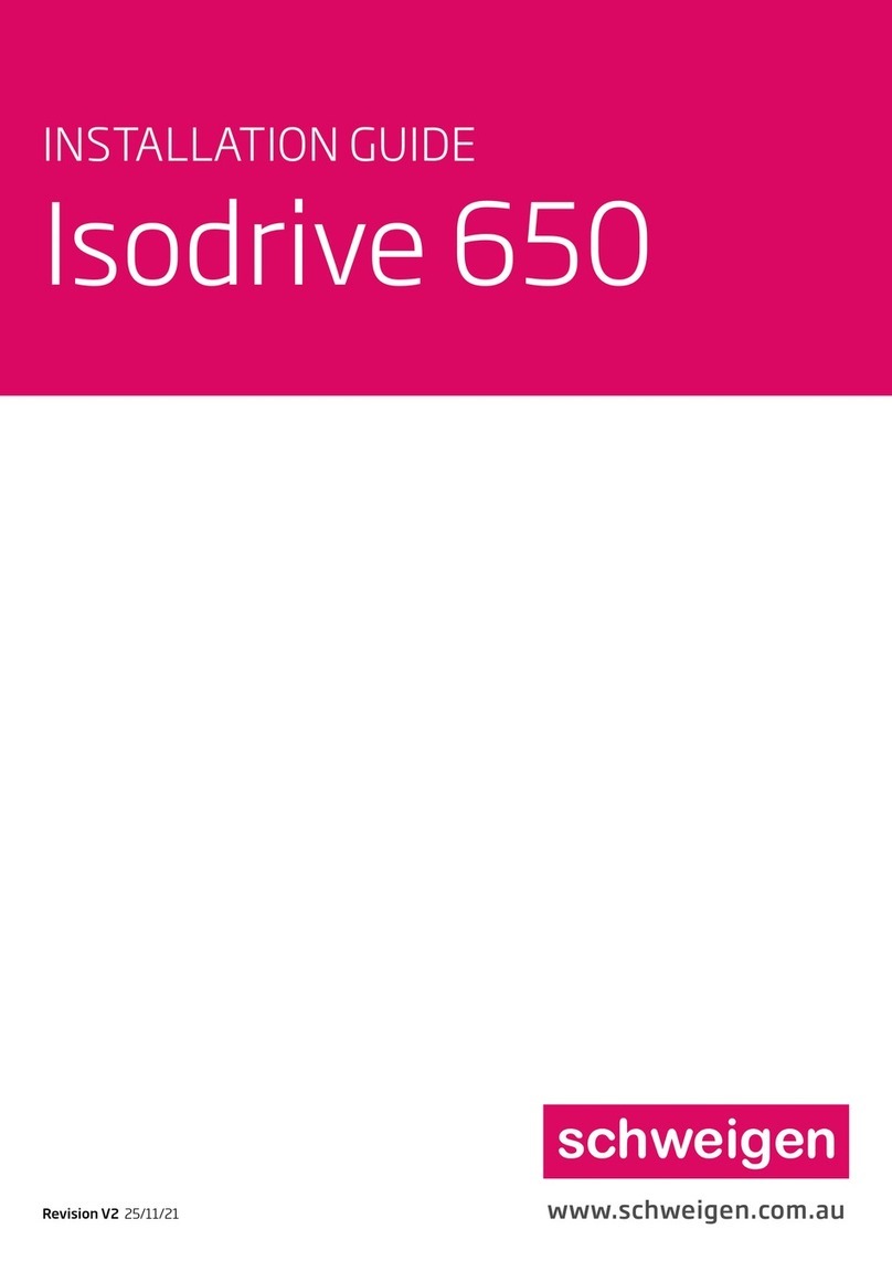 Schweigen Isodrive 650 installation guide