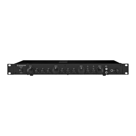 Monacor SA-440/SW instruction manual