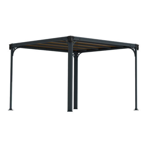 Palram Canopia MILANO 10x10 How to assemble