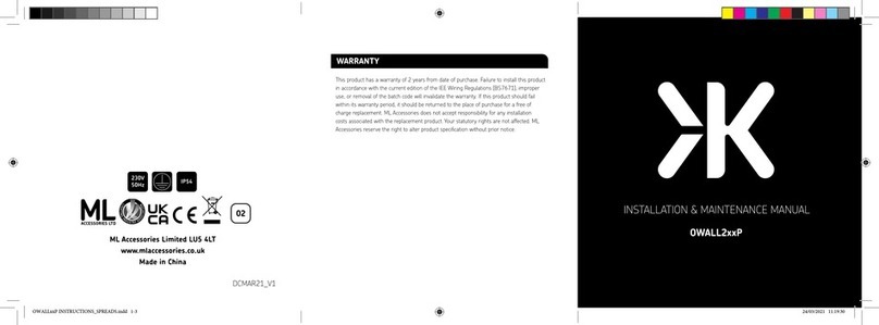 Knightsbridge OWALL2P Series Instruction Manual
