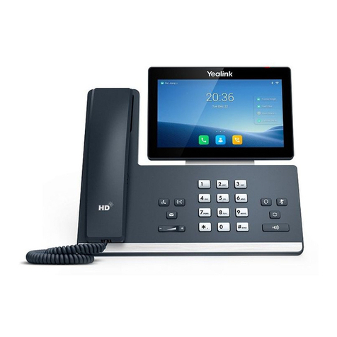 Yealink SIP-T58W quick start guide