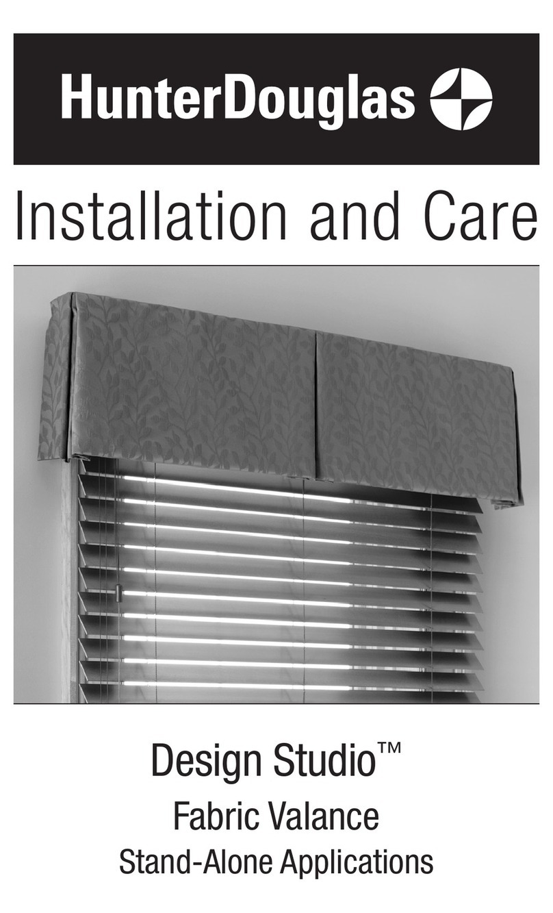 HunterDouglas Design Studio Installation and Care