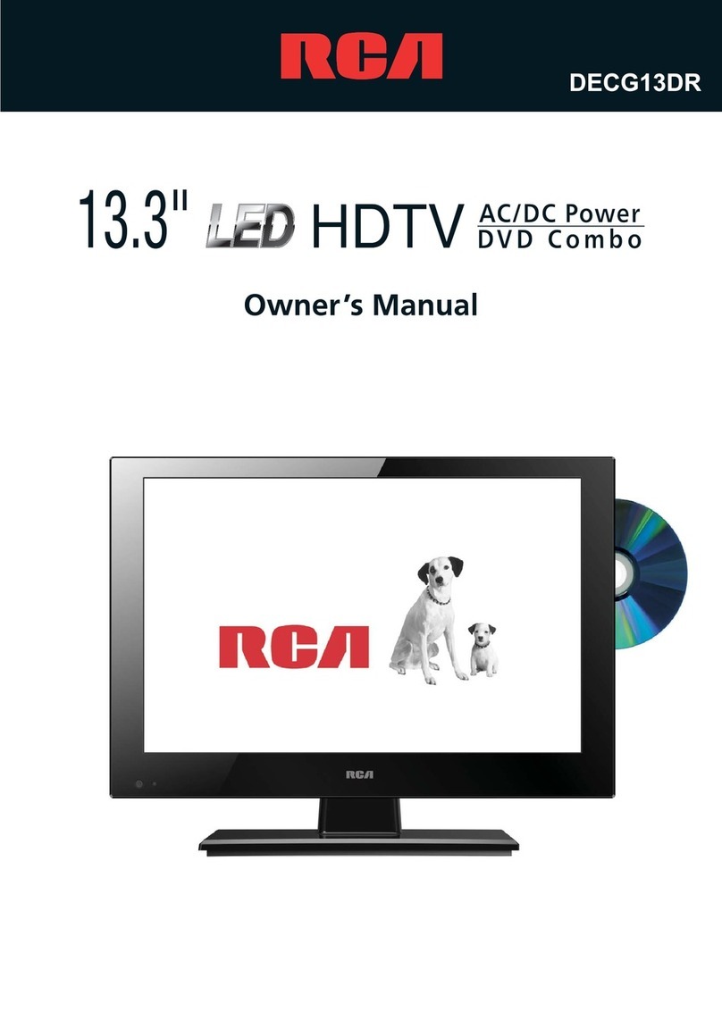 RCA DECG13DR User manual