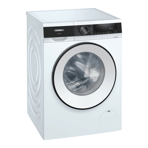 Siemens WG56G2MAFG User manual and installation instructions