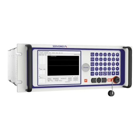 Servomex SERVOPRO Chroma User manual