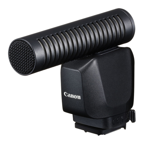Canon DM-E1D User manual