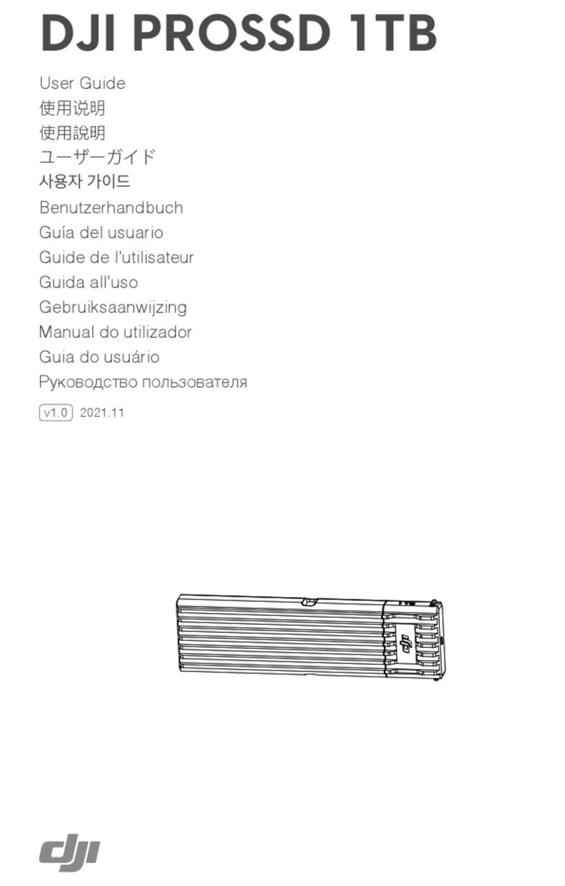 dji PROSSD 1TB user guide