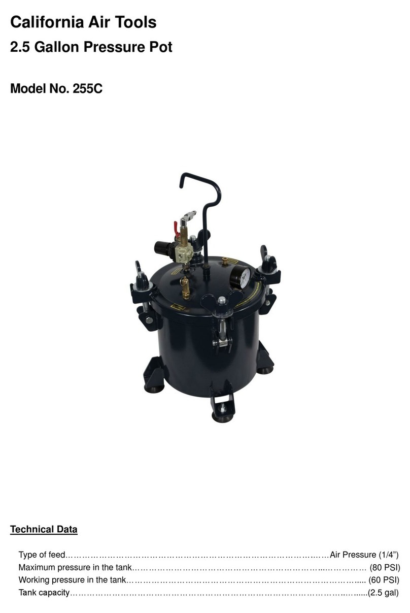 California Air Tools 255C manual