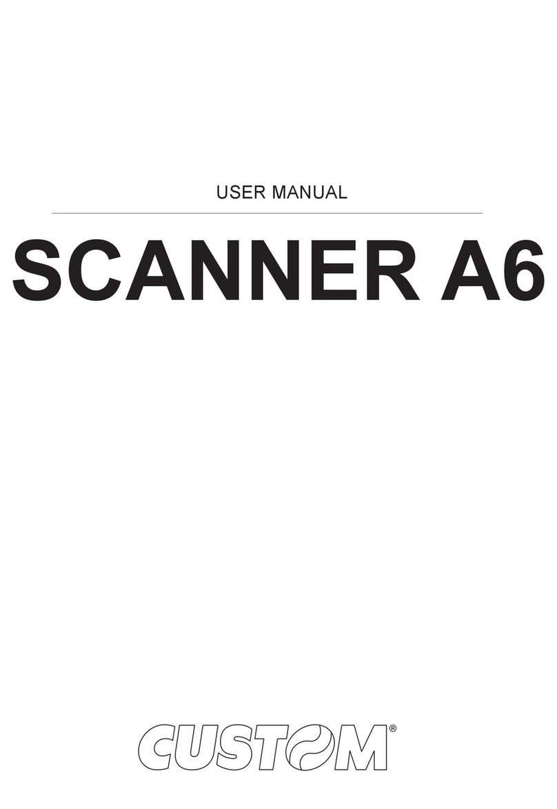 Custom Audio Electronics SCANNER A6 User manual