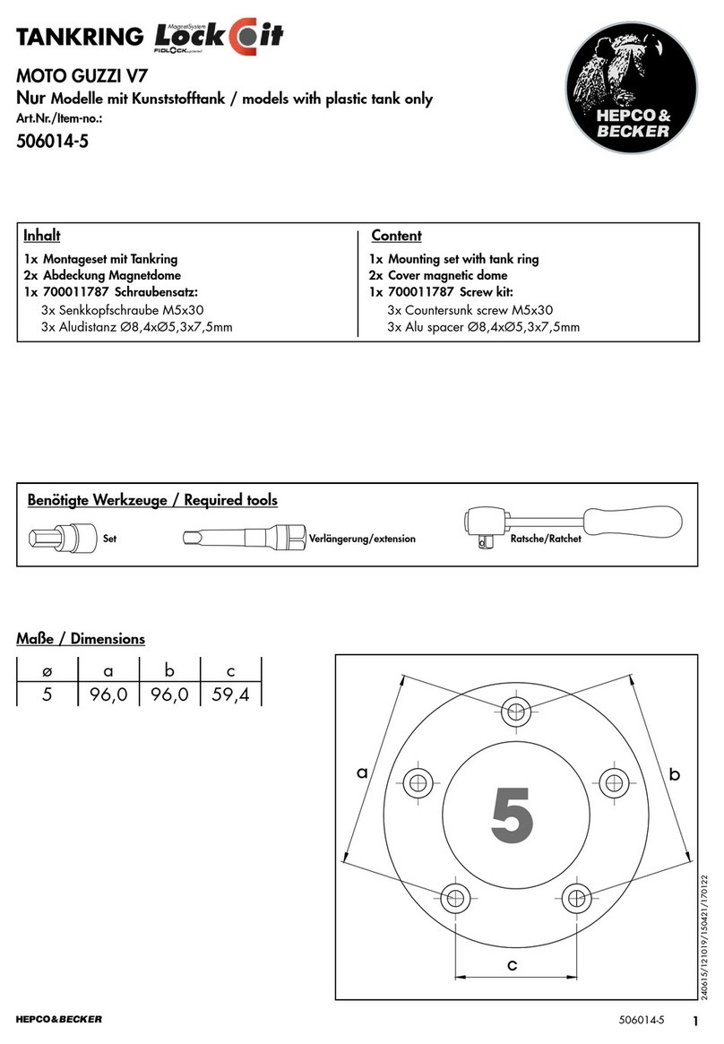 hepco & becker Lock-it 506014-5 User manual hepco & becker Lock-it 506014-5 User manual