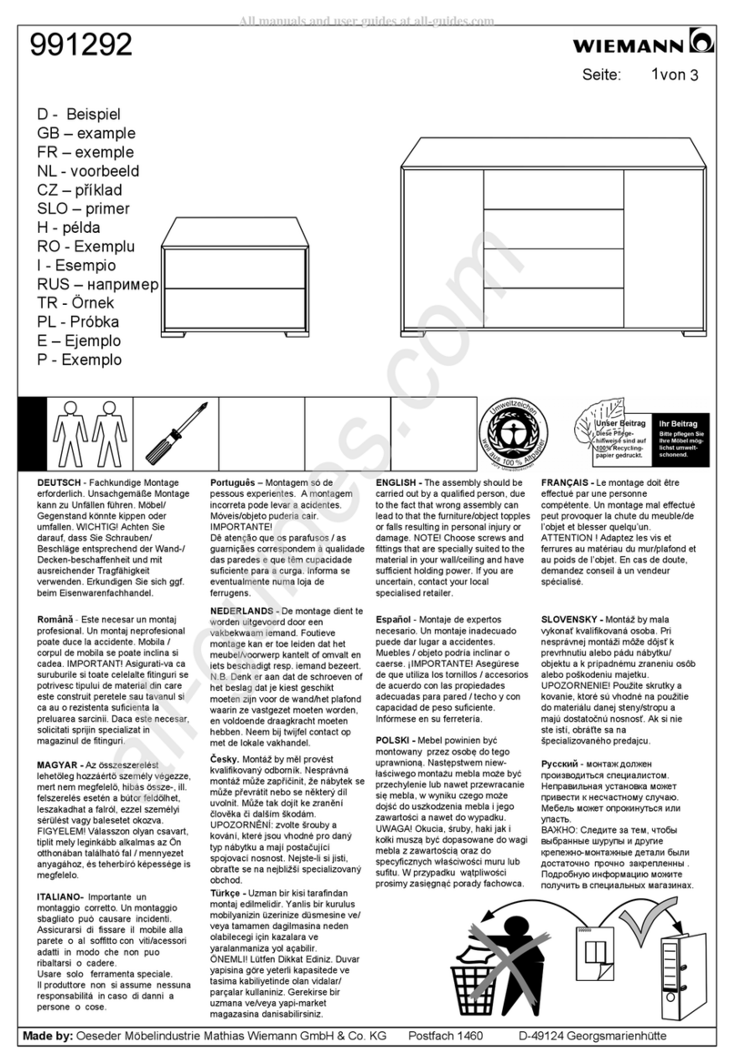 WIEMANN 991292 quick start guide