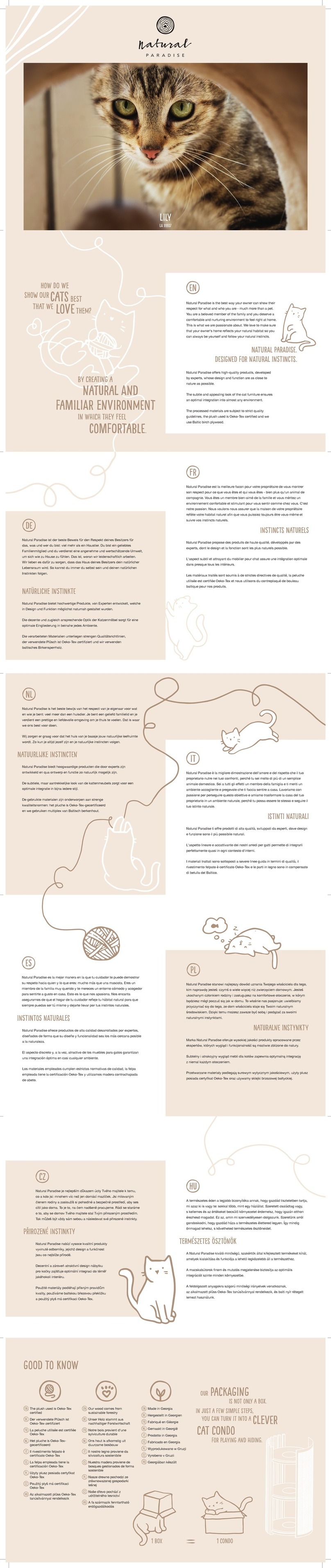 natural PARADISE LILY User manual