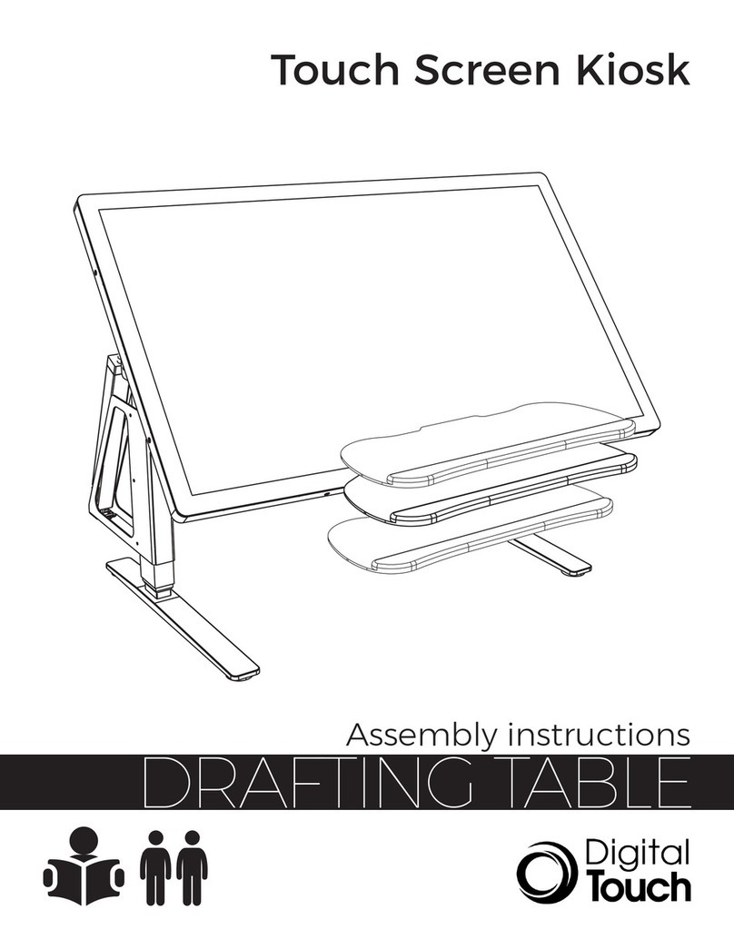 Digital Touch Systems Drafting Table Assembly instructions Digital Touch Systems Drafting Table Assembly instructions