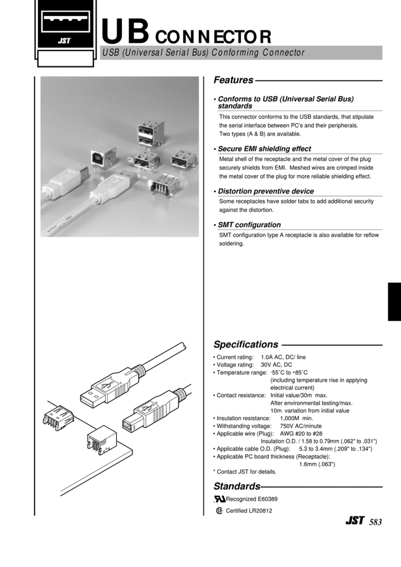 JST UBB-DP210 manual