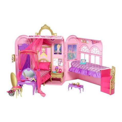 Mattel Barbie V6823 instructions