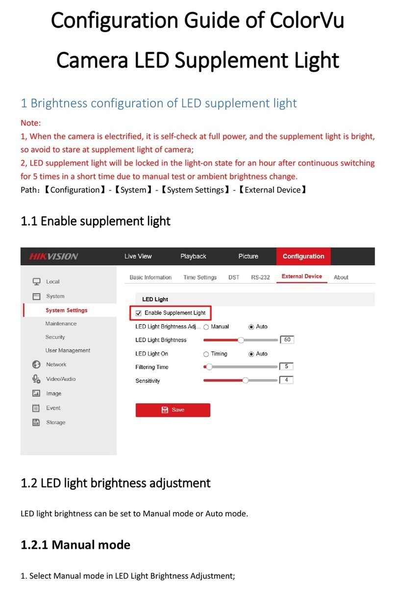 HIK VISION ColorVu User manual