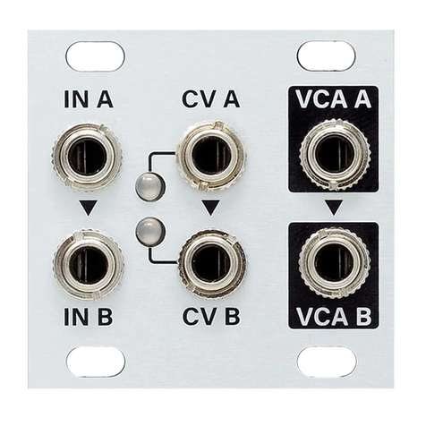 Intellijel Dual VCA 1U manual