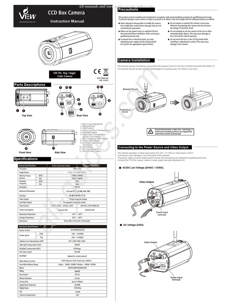 DeView CR Series User manual