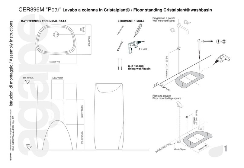 artedomus agape pear CER896M Assembly instructions