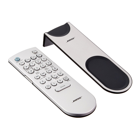 Bose Wave Music System Premium Backlit Remote User manual