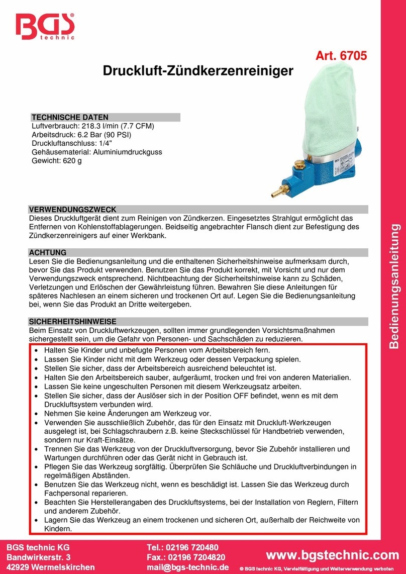 BGS technic BGS 6705 User manual
