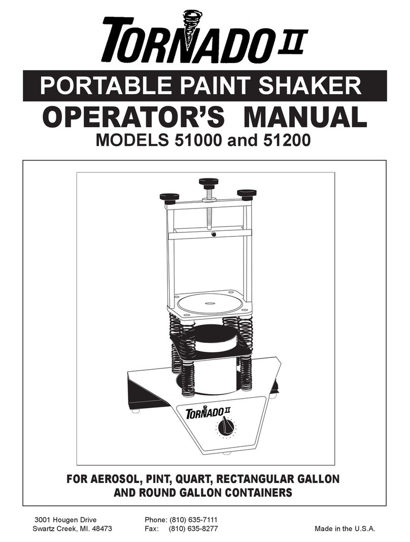 Blair Tornado II 51000 Operator's manual