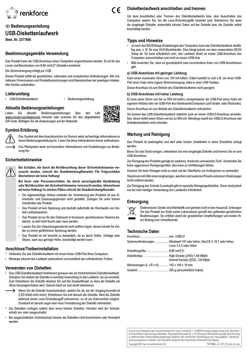 Renkforce RF-4755732 operating instructions