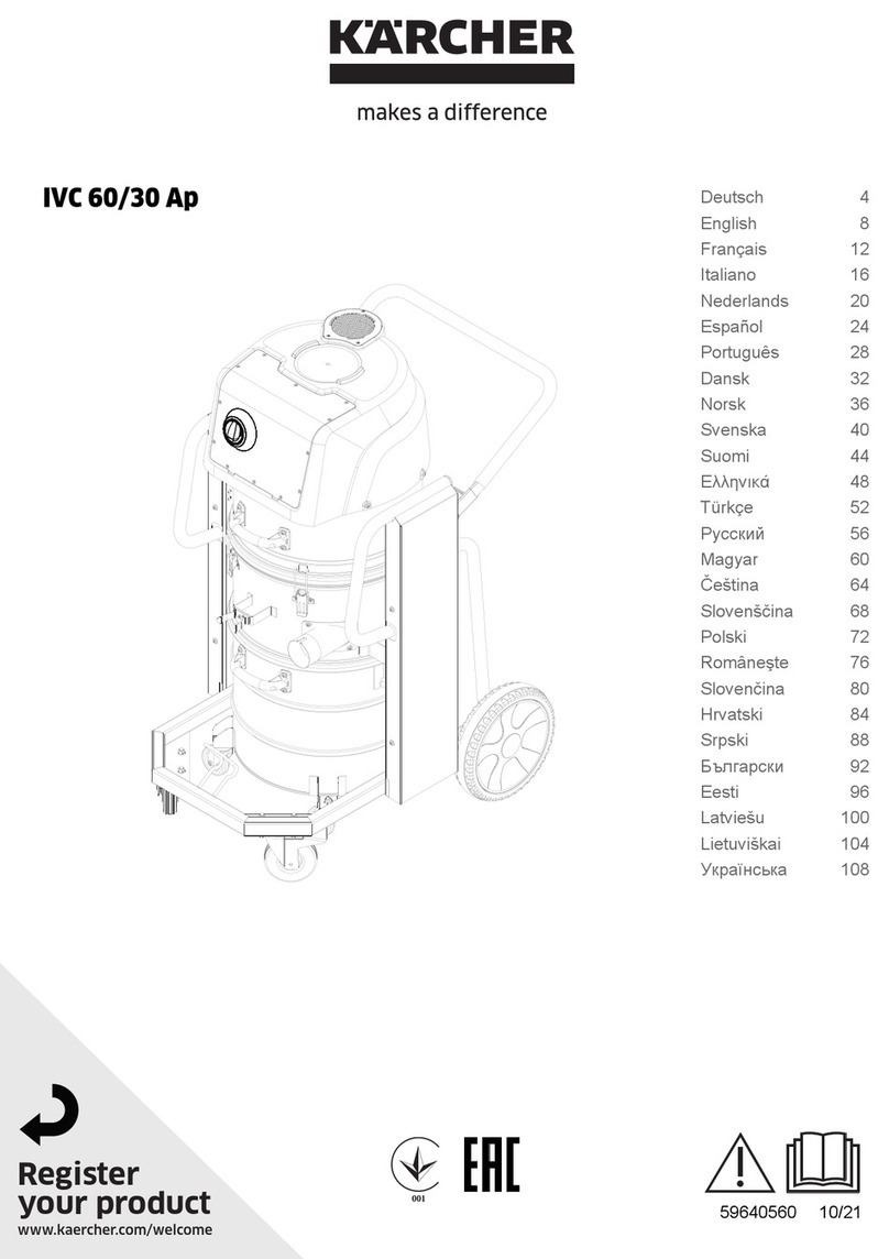 Kärcher IVC 60/30 Ap User manual