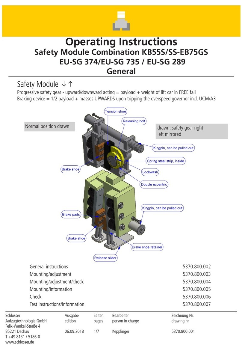 Schlosser KB55S operating instructions