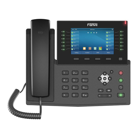 Fanvil X7C User manual