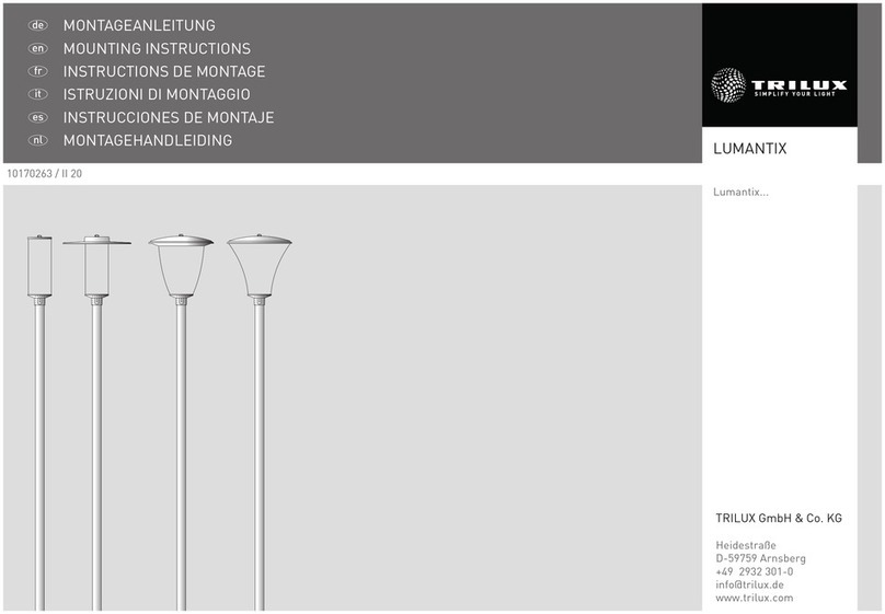 Trilux Lumantix LTX P-AB2L-LR Series User manual