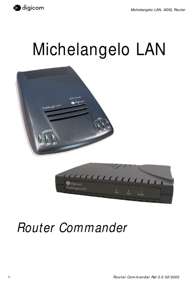 Digicom Michelangelo Gateway User manual