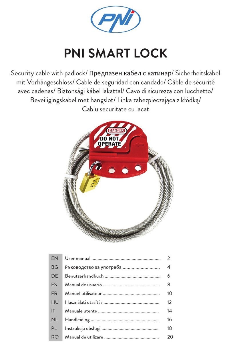 PNI SMART LOCK User manual