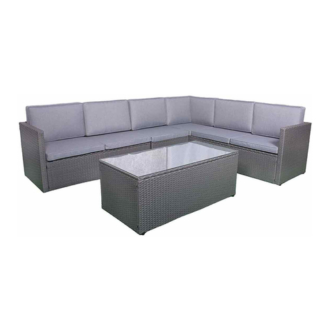 Royalcraft WEATHER SHIELD Seychelles Right Handed 3-Seater... Assembly instructions Royalcraft WEATHER SHIELD Seychelles Right Handed 3-Seater... Assembly instructions
