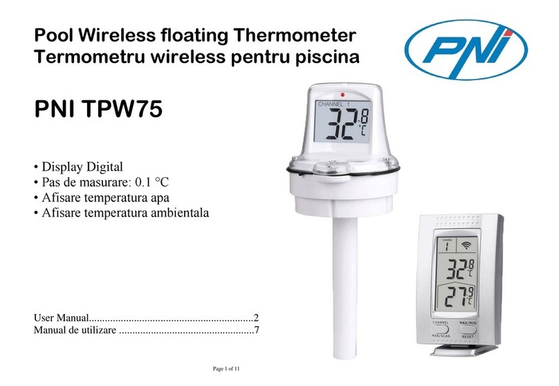 PNI TPW75 user manual