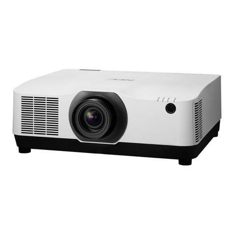 NEC PA1004UL Series Quick setup guide