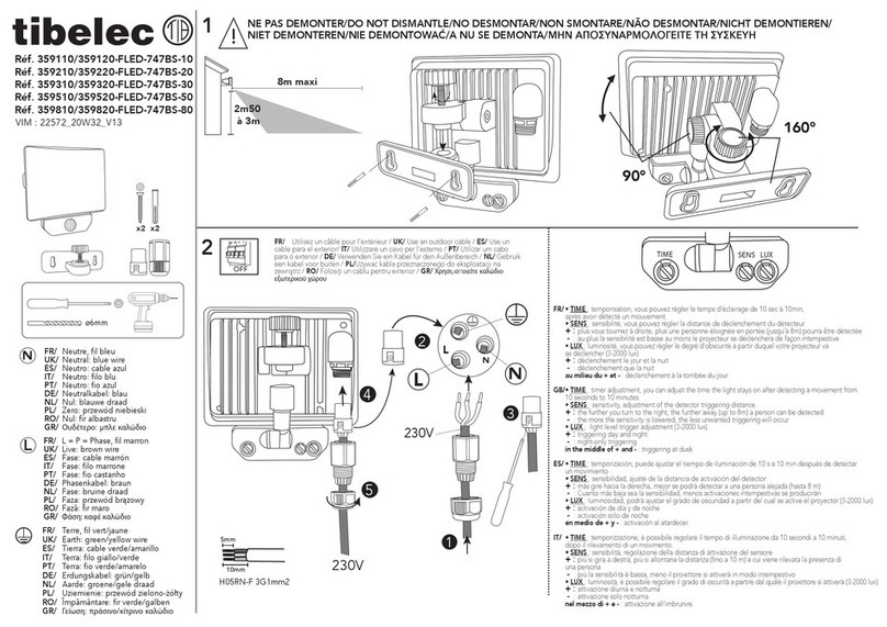 tibelec 359110-FLED-747BS-10 User manual tibelec 359110-FLED-747BS-10 User manual